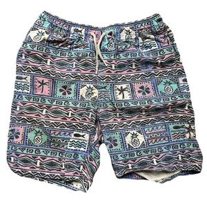 Men’s Catch Surf Board Co. Swim Trunks With Design Size Small